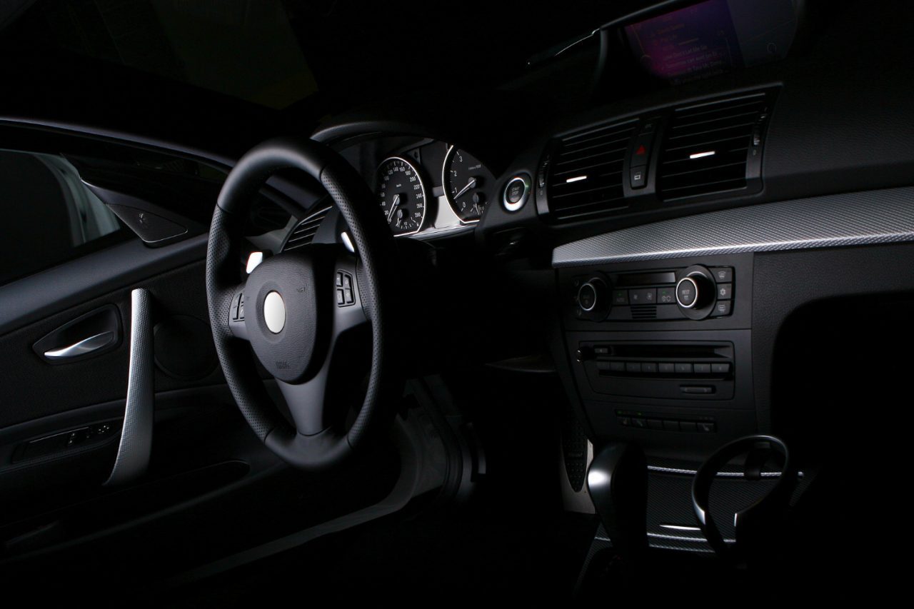 interior de um carro moderno