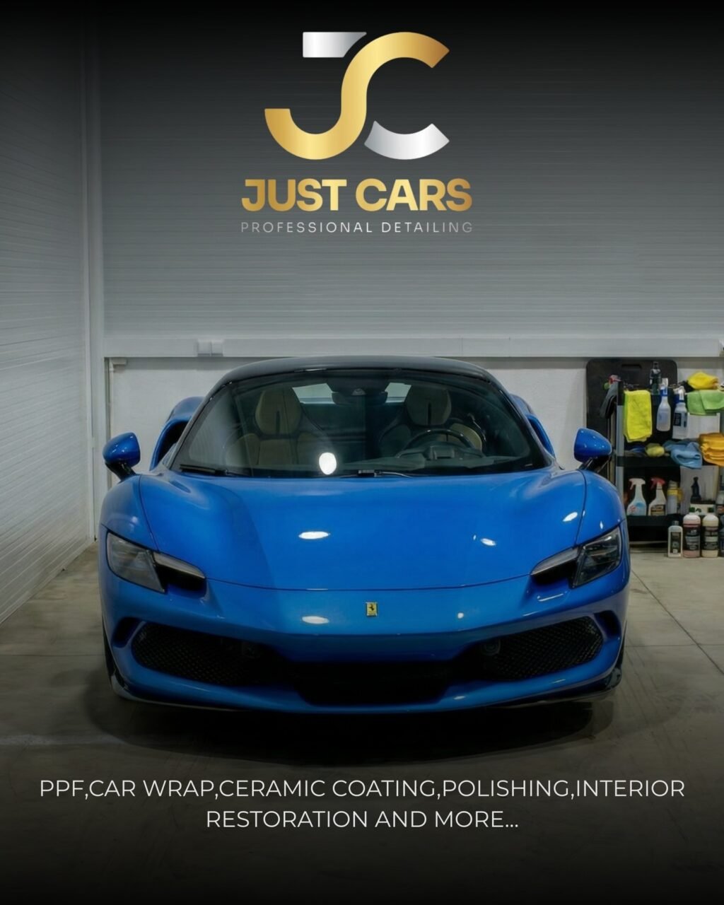 Instagram post from justcars_almancil. This post is in position 0.